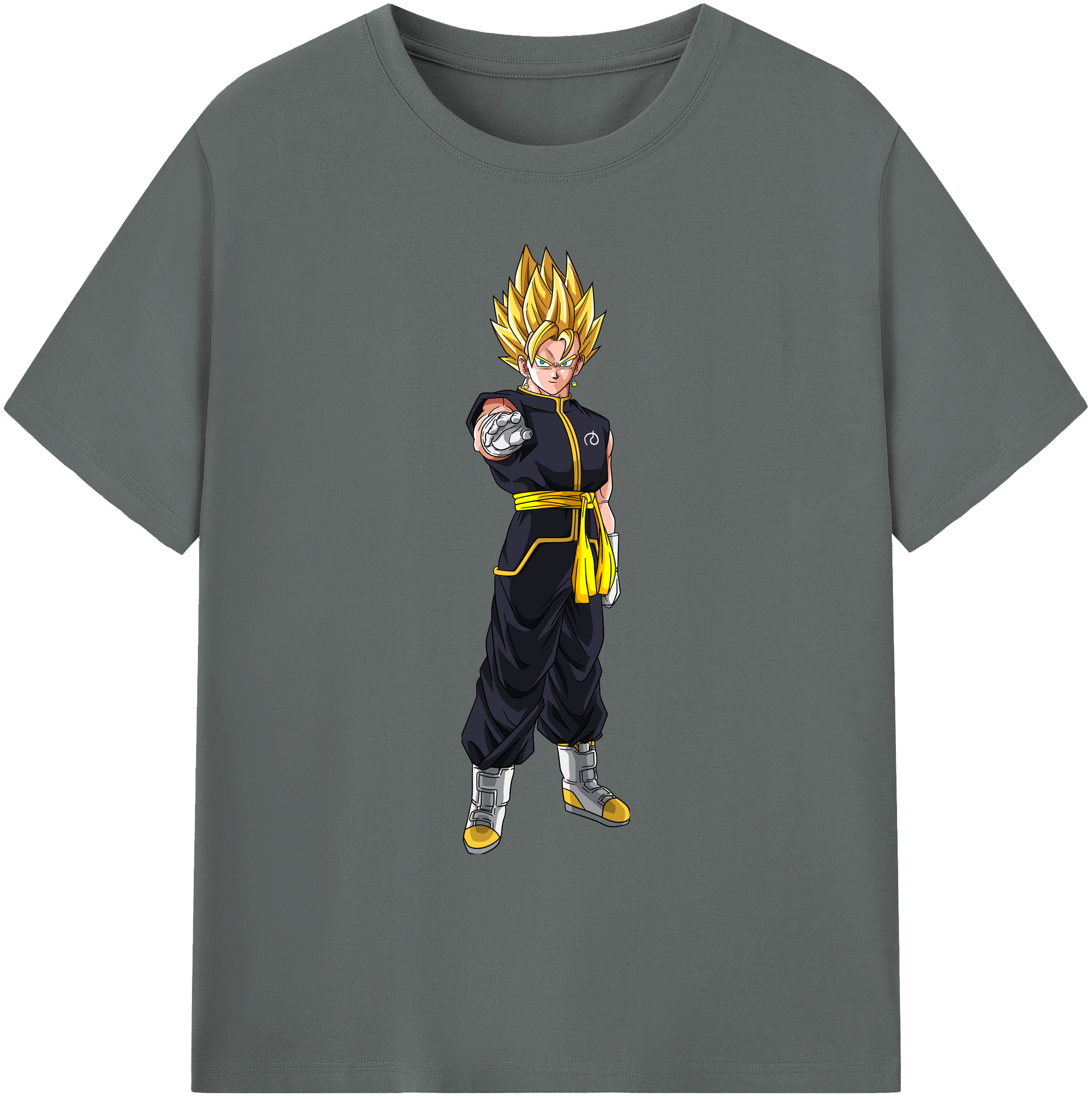 （画像用） ドラゴンボール ベジット DRAGON BALL Vegetto 綿100％ メンズ半袖Tシャツ｜肌触りやわらか＆通気性